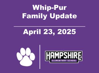 Whip-Pur Family Update 4-23-25